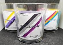 Load image into Gallery viewer, Asexual & Demisexual Pride Candle