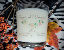 Load image into Gallery viewer, Plaid Candle