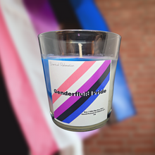 Load image into Gallery viewer, Genderfluid Pride Candle
