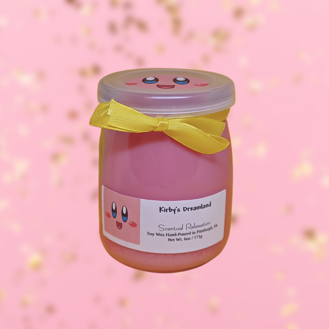 Kirby's Dreamland Candle
