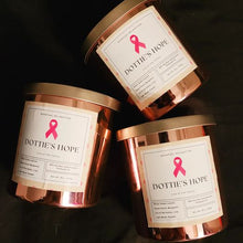 Load image into Gallery viewer, Dottie&#39;s Hope - Breast Cancer Fundraiser Candle
